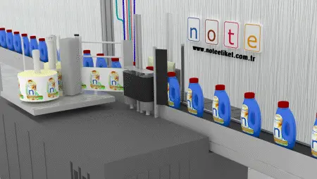 Animation de promotion des machines d'impression d'étiquettes